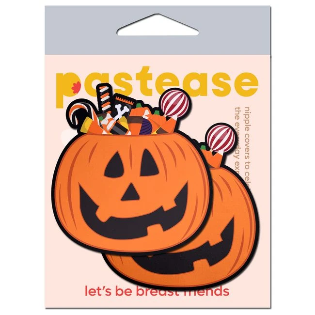 Pastease Trick or Treat Pumpkin W/ Candy - Fabric & Feel