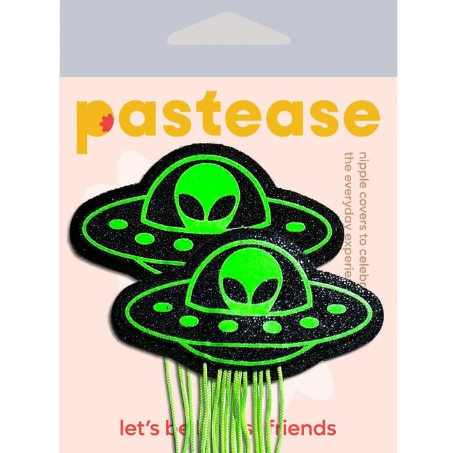 Pastease Ufo Alien Tassels Glow in the Dark - Fit & Sizing