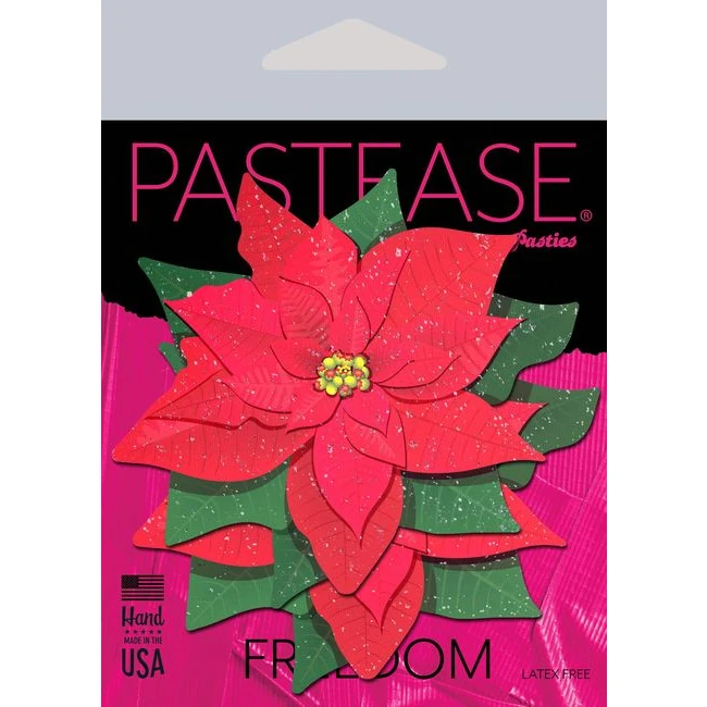 Pastease Winter Poinsettia Red & Green - Fit & Sizing