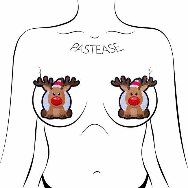 Pastease Xmas Reindeer Red Nose Rudolph - Fabric & Feel