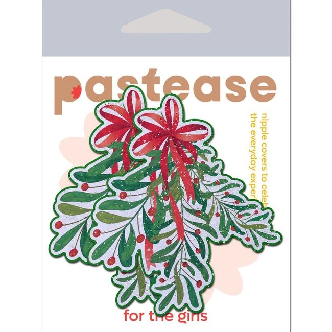 Pastease Xmas Winter Mistletoe W/ Red Bow - Fit & Sizing