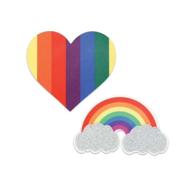 Pasties Pride Glitter Rainbows & Hearts - What Is the Pasties Pride Glitter Rainbows & Hearts?
