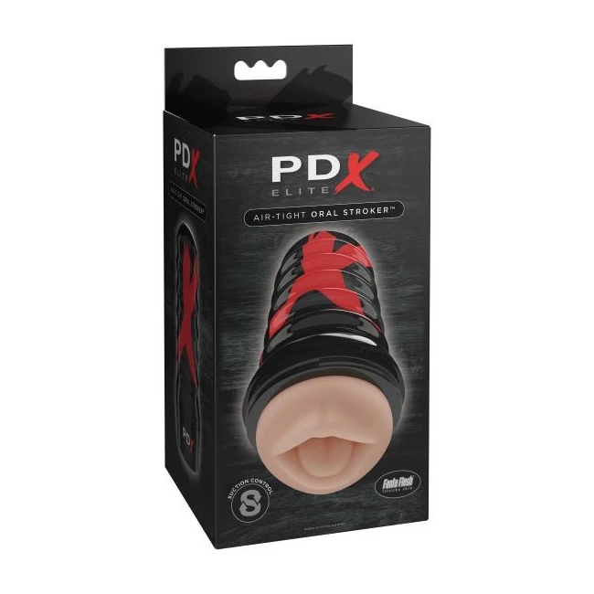 Pdx Elite Air Tight Oral Stroker - Grip & Control