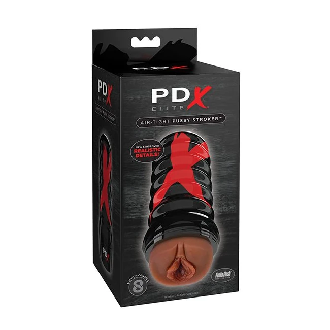 Pdx Elite Air Tight Pussy Stroker - Internal Texture and Channel Design