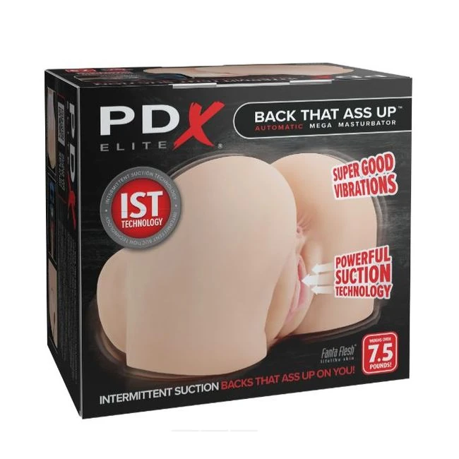 Pdx Elite Back That Ass Up Automatic Mega Masturbator - Internal Texture and Stimulation