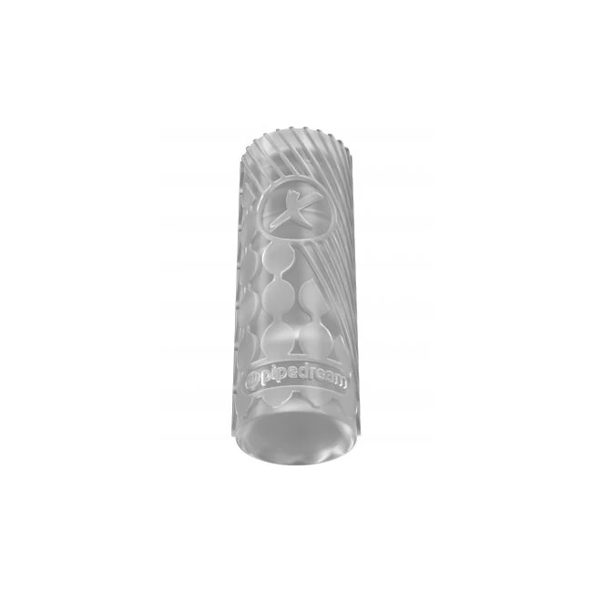 Pdx Elite Ez Grip Stroker Clear - Internal Texture for Maximum Stimulation