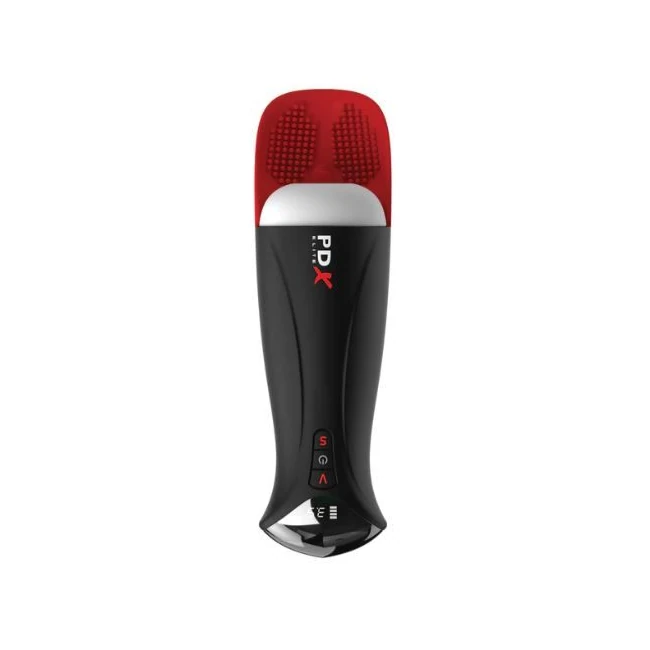 Pdx Elite Fuck-o-matic Pro Xl White/red - Material Feel and Maintenance