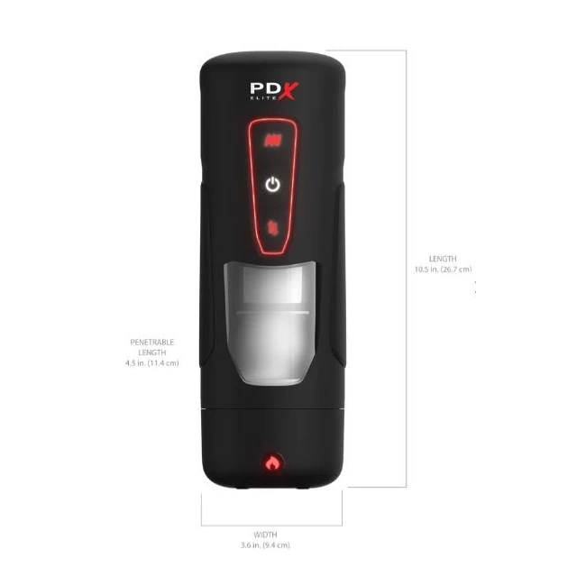 Pdx Elite Milk Me Hotter Black - Grip & Control
