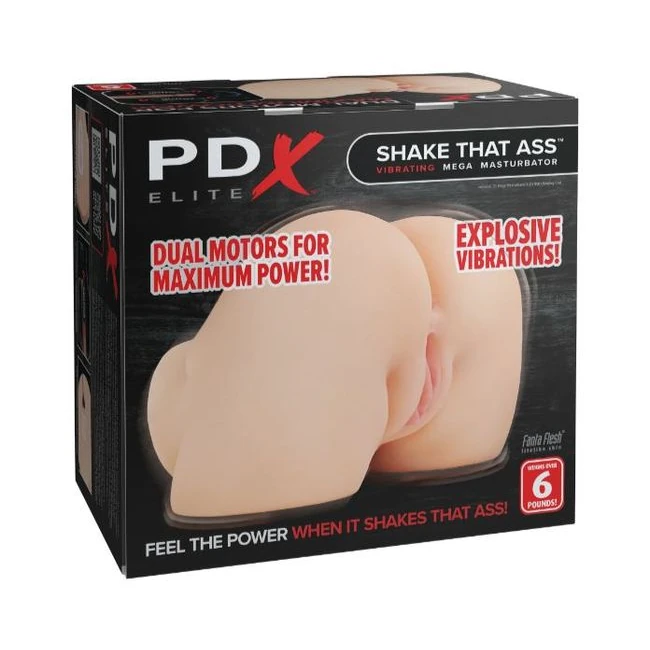 Pdx Elite Shake That Ass Vibrating Mega Masturbator - Internal Texture and Stimulation