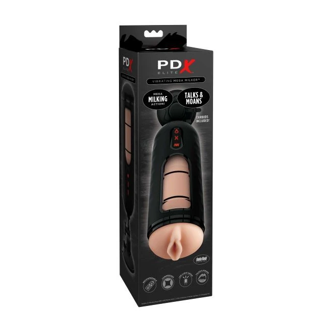 Pdx Elite Vibrating Mega Milker - Vibration Modes and Features