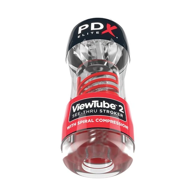 Pdx Elite Viewtube 2 Stroker - Internal Texture for Intense Stimulation
