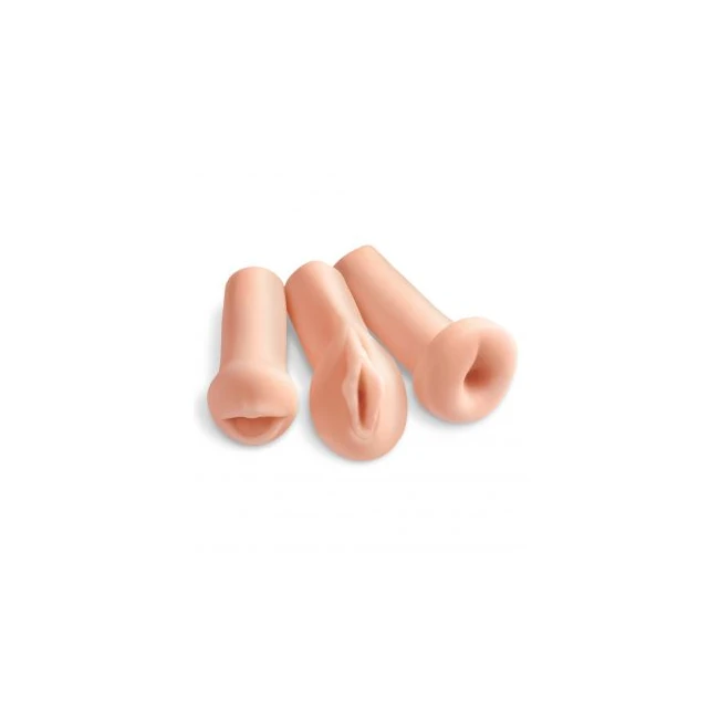 Pdx Extreme All 3 Holes Light - Experience the PDX Extreme All 3 Holes Light Stroker Set