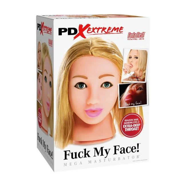 Pdx Extreme Fuck My Face Mega Masturbator Blonde - Grip & Control