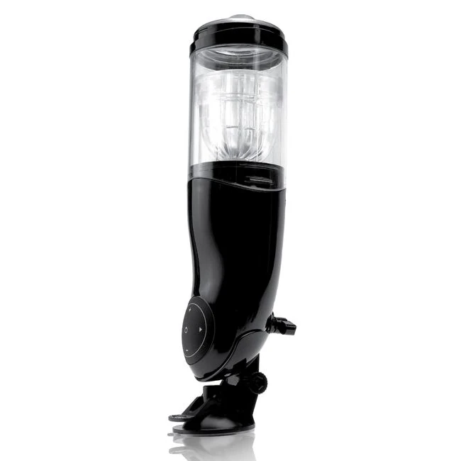 Pdx Extreme Mega Bator Ass Black/clear - Vibration Modes and Movement Options