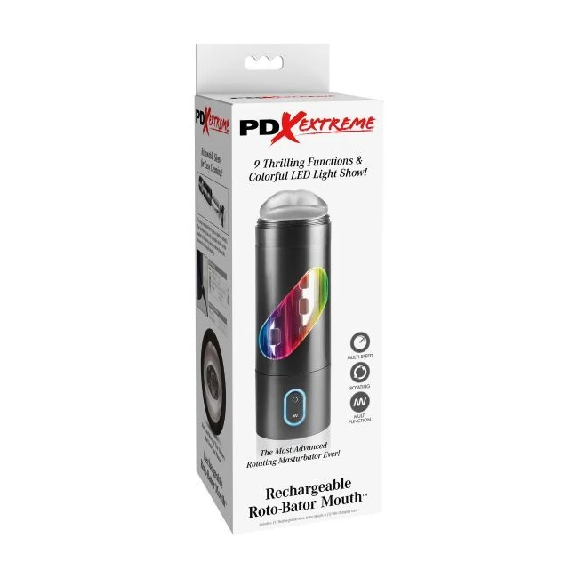 Pdx Extreme Roto Bator Mouth Rechargeable - Materials & Specifications