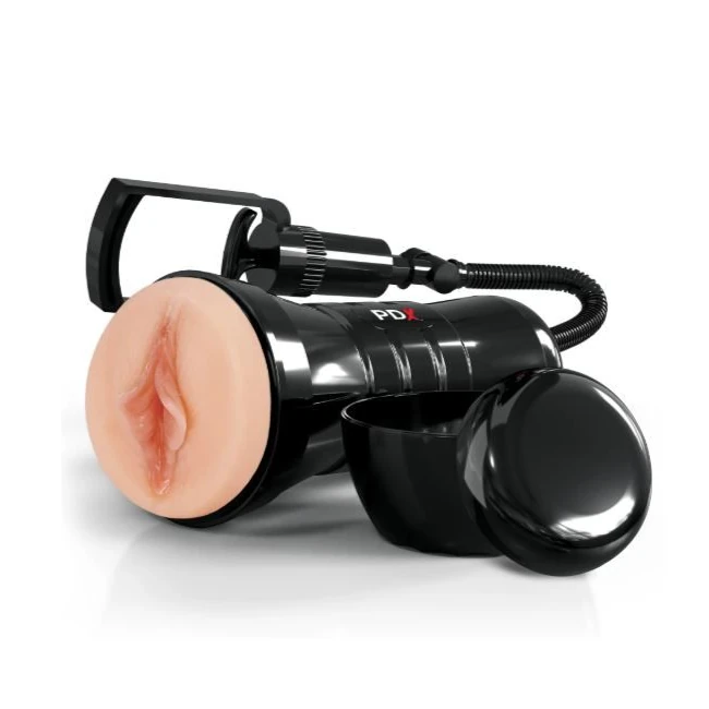 Pdx Extreme Super Sucker Stroker - Material Feel and Self-Lubricating Technology