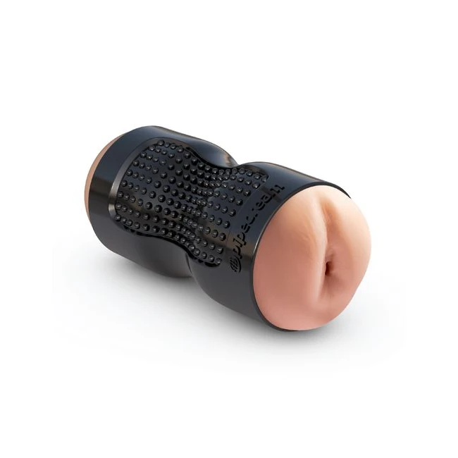 Pdx Extreme Tight Grip Pussy & Ass Masturbator Black/light - Grip & Control