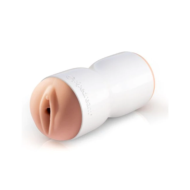 Pdx Extreme Tight Grip Pussy & Mouth Masturbator White/ Light - Grip & Control
