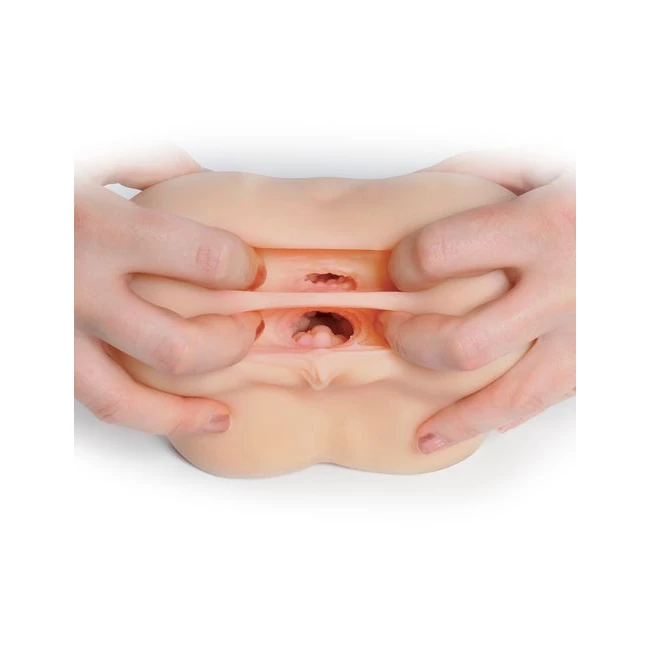 Pdx Fuck Me Silly to Go Petite Fantasy Bubble Butt Mega Stroker Light - Internal Texture and Stimulation