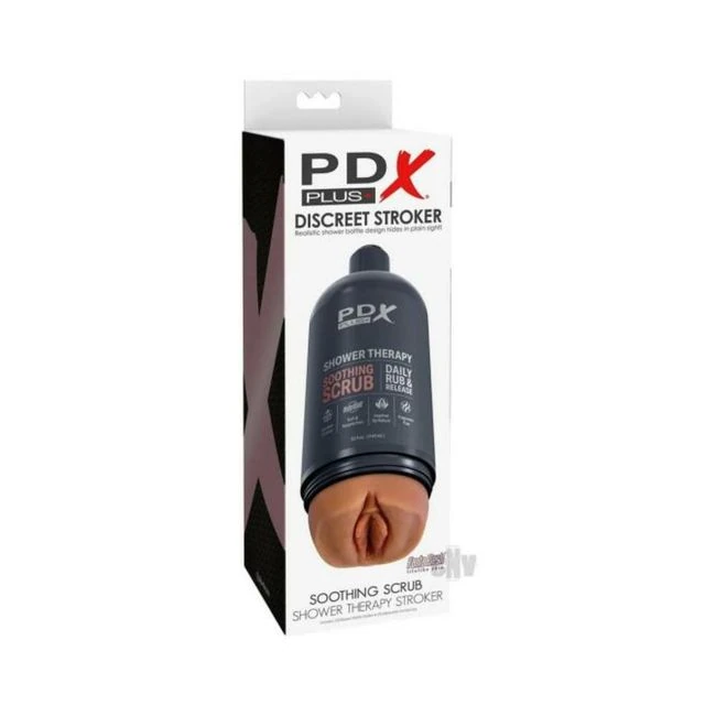 Pdx Plus Shower Therapy Soothing Scrub - Discreet Design for Easy Integration