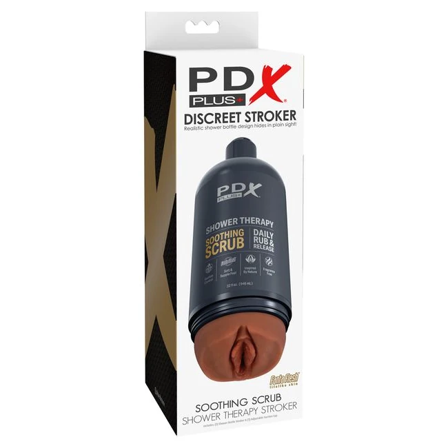 Pdx Shower Therapy Soothing Scrub - Grip, Control & Discreet Design