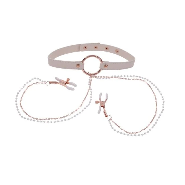 Peaches N Creame Collar W/ Nipple Clamps - Build & Quality