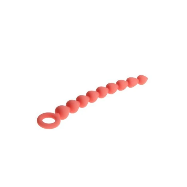 Peaches N Creame Silicone Anal Beads - Shape & Comfort