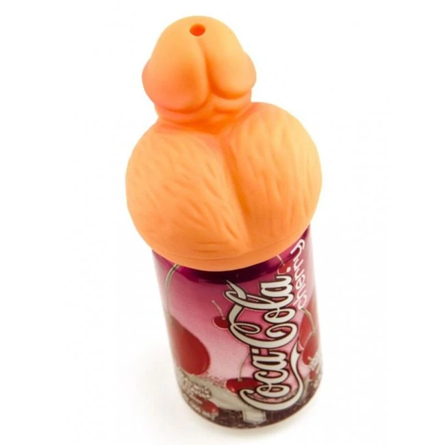 Pecker Beer Can Topper - Snap On and Sip Through
