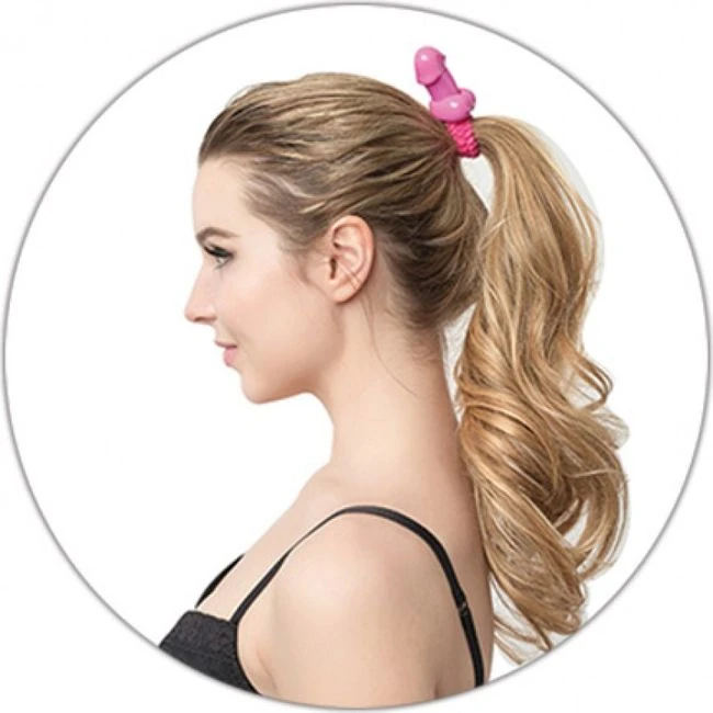Pecker Lastick Hair Tie Pink - What Stands Out