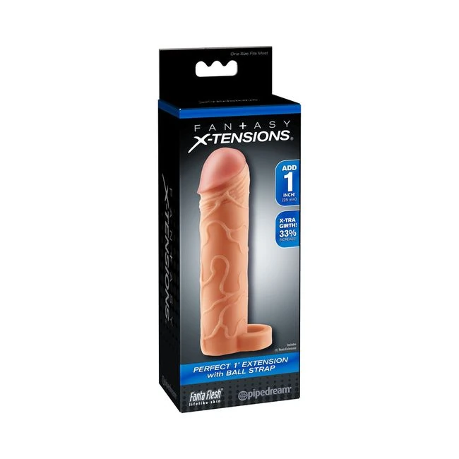 Perfect 1 Inch Extension with Ball Strap Beige - Key Details
