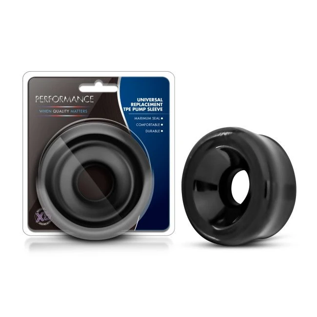 Performance Black Universal Replacement Tpe Pump Sleeve - Grip & Control