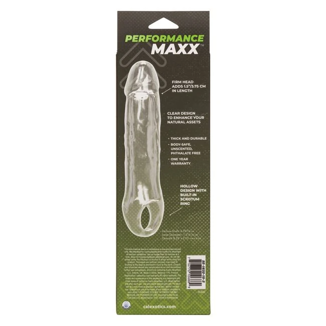 Performance Maxx Clear Extension 6.5 Inch - Grip, Control, and Stability