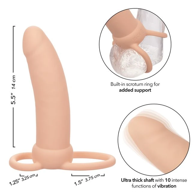 Performance Maxx Thick Dual Penetrator Ivory - Power & Performance