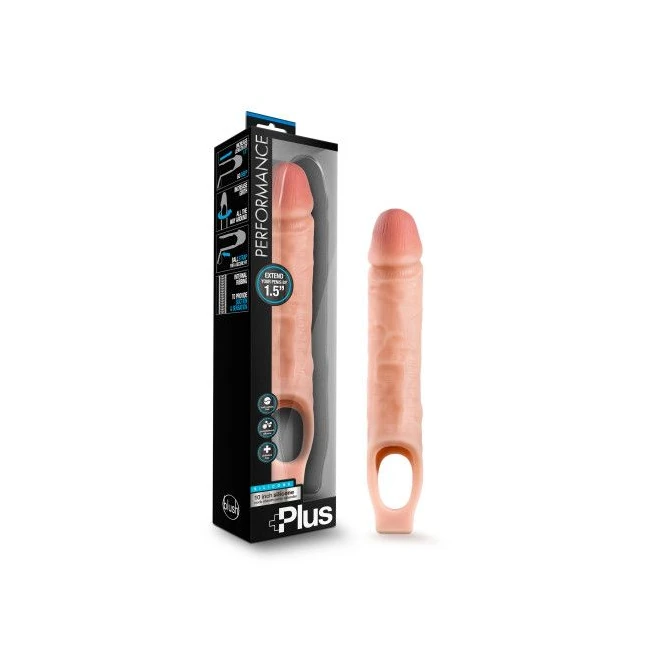 Performance Plus Silicone Cock Sheath Penis Extender - Performance Plus Silicone Cock Sheath Penis Extender