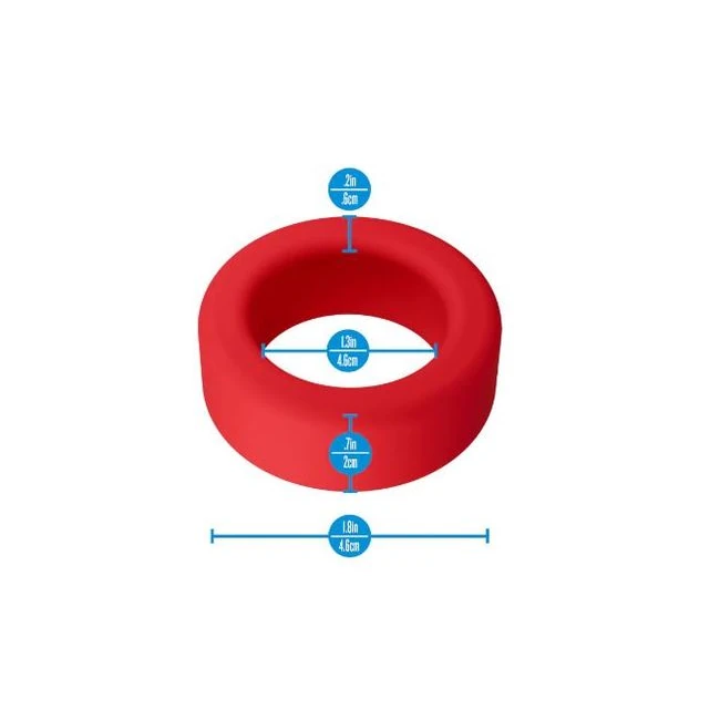 Performance Plus Pursuit Cock Ring Red - Key Details