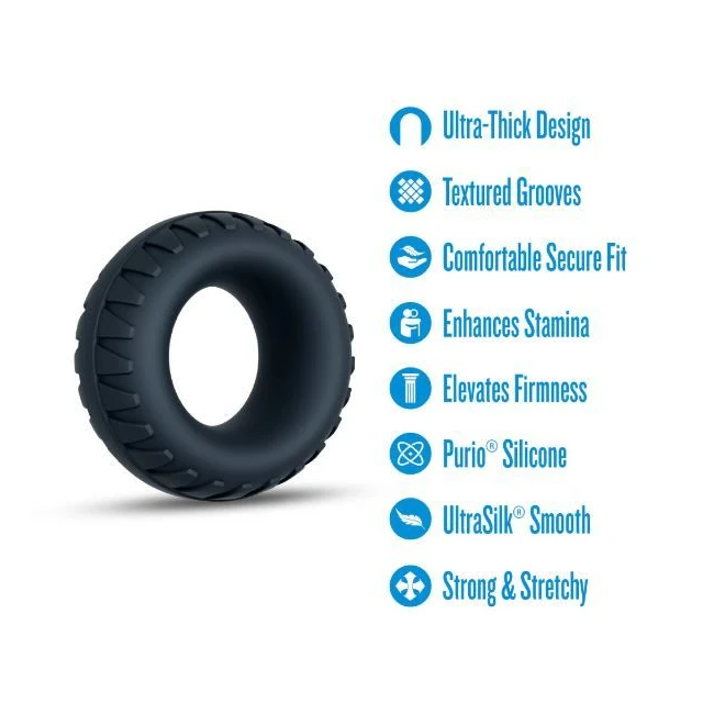 Performance Plus Traction Textured Cock Ring Thick - How It Feels in Use
