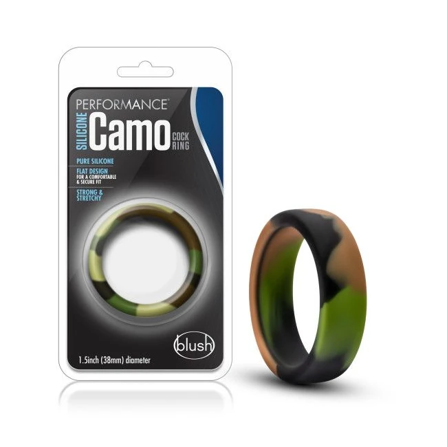 Performance Silicone Camo Cock Ring - Overview