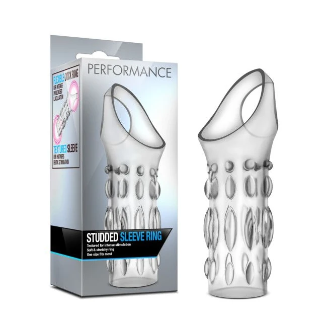 Performance Studded Sleeve Ring Clear - Grip & Control