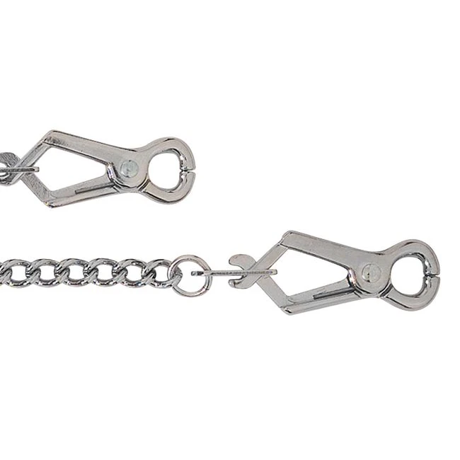Pierced Clamp W/ Link Chain - Hardware & Fasteners