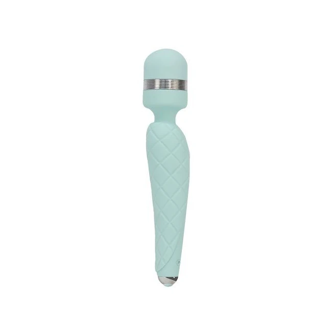 Pillow Talk Cheeky Wand Vibe W/ Swarovski Crystal Teal - How It Feels
