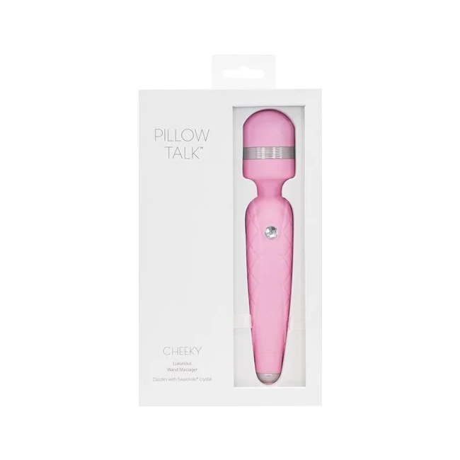 Pillow Talk Cheeky Wand W/swarovski Crystal Pink - Power & Performance