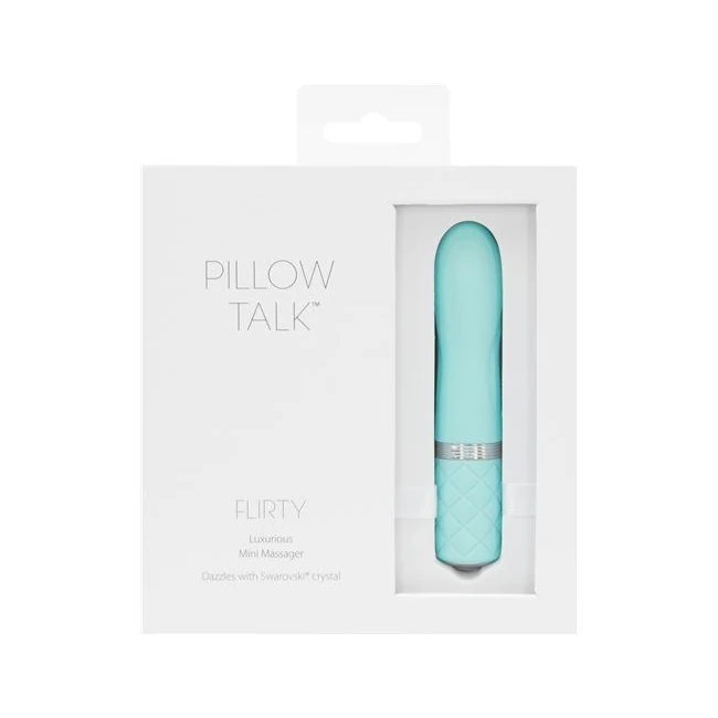 Pillow Talk Flirty Vibe W/swarovski Crystal - Experience a Blend of Elegance and Power