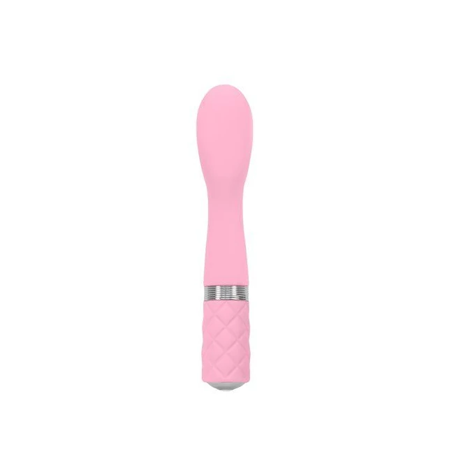 Pillow Talk Sassy G Spot Vibe W/swarovski Crystal - Vibration Modes