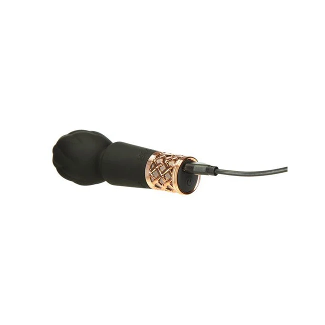Pillow Talk Secrets Pleasure Wand Black - Design & Features