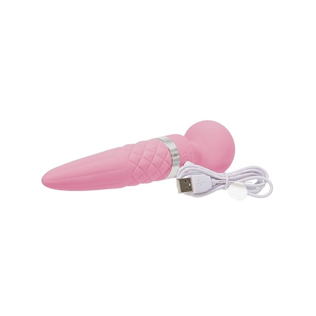Pillow Talk Sultry Rotating Wand - Materials and Dimensions