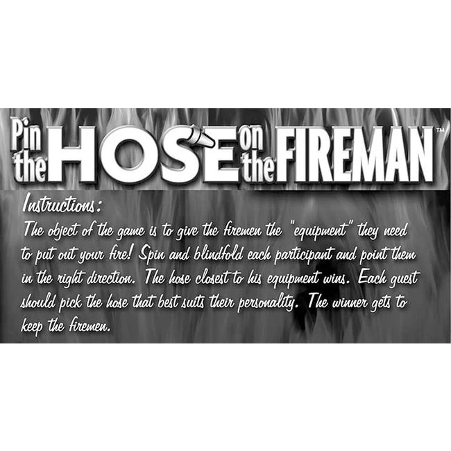 Pin the Hose on the Fireman - Overview