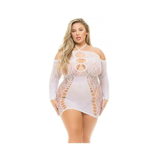 Pink Lipstick Animal Inside Dress Black Qn - Fabric & Feel