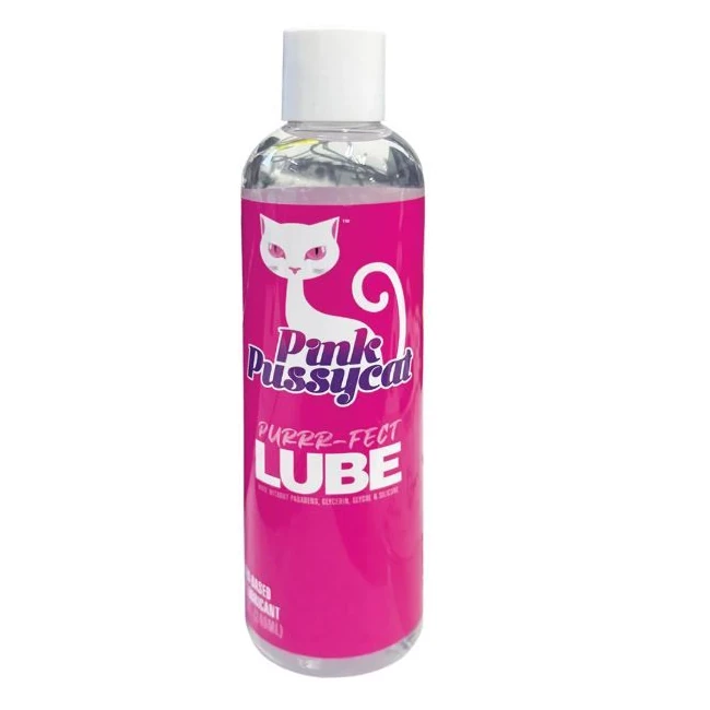Pink Pussycat Purr-Fect Lube Water Based - A Soft Pink, Water-Based Glide