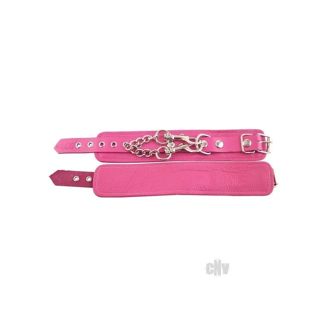 Plain Leather Wrist Cuffs - Specifications