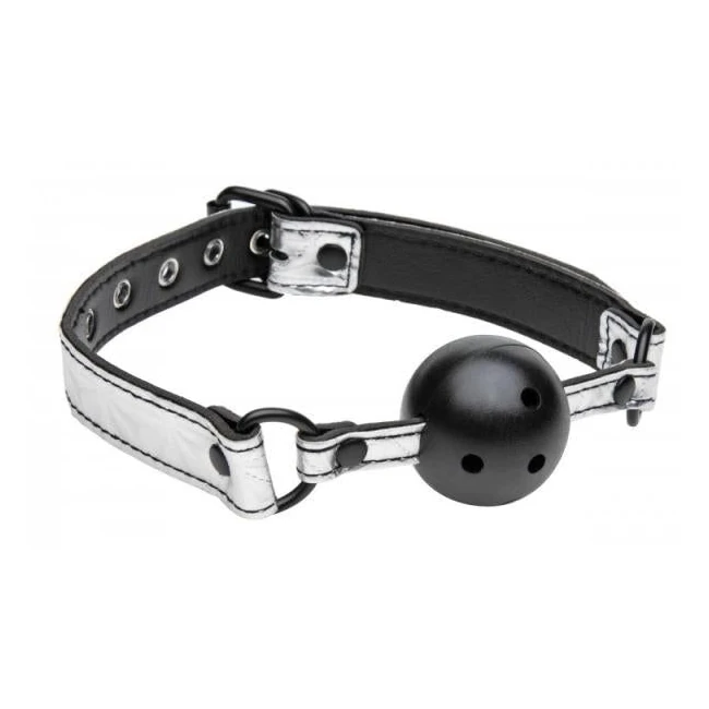 Platinum Bound Gagged Breathable Ball Gag - Build & Quality